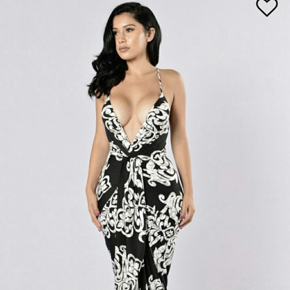 Fashion nova wrap dress